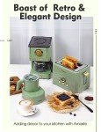 Amaste Retro Drip Coffee Maker with Glass Pot