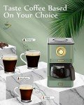 Amaste Retro Drip Coffee Maker with Glass Pot