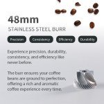 1Zpresso J Manual Coffee Grinder - Silver & Adjustable