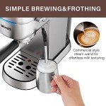 Wirsh 20 Bar Espresso Machine with Steamer