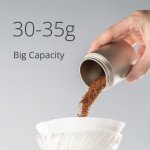 1Zpresso J Manual Coffee Grinder - Silver & Adjustable