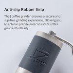 1Zpresso J Manual Coffee Grinder - Silver & Adjustable