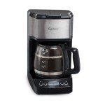 Capresso 5-Cup Mini Drip Coffeemaker, Black/Silver