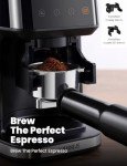 KIDISLE Electric Burr Coffee Grinder with Timer