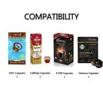 Reusable Stainless Steel Coffee Capsule for K-fee & More