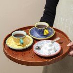 Selamica Assorted 2 oz Espresso Cup Set