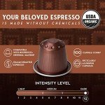 Organic Espresso Pods | Compatible with Nespresso Machines