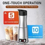 KreeySant Portable 3-in-1 Electric Espresso Maker