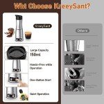 KreeySant Portable 3-in-1 Electric Espresso Maker