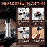 KreeySant Portable 3-in-1 Electric Espresso Maker