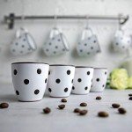 City to Cottage® Espresso Cups Set - Polka Dots