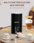 MIKESIER 3IN1 Coffee Maker with Milk Frother
