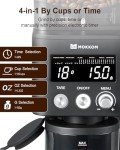 MOKKOM Bluetooth Coffee Grinder with Scale & 31 Settings