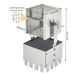 Home Manual Coffee Roaster with Adjustable Height