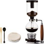 Peoxo 5-Cup Premium Siphon Coffee Maker Set