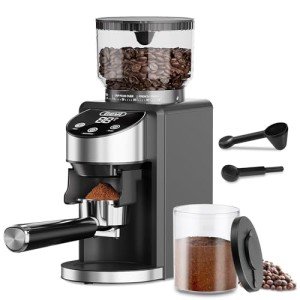 Gevi Adjustable Burr Coffee Grinder for Fresh Grounds