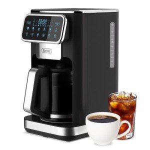 Gevi 12-Cup Programmable Touch Screen Coffee Maker