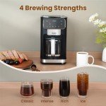 Gevi 12-Cup Programmable Touch Screen Coffee Maker