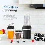 Colarlemo 1200W Portable Blender with To-Go Cups