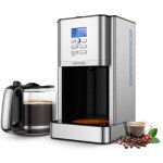 12-Cup Programmable Drip Coffee Maker with Pot