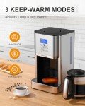 12-Cup Programmable Drip Coffee Maker with Pot
