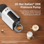 CHULUX Mini Espresso Machine for Nespresso Capsules