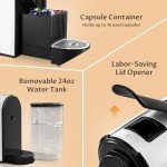 CHULUX Mini Espresso Machine for Nespresso Capsules