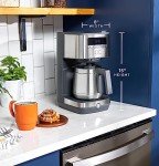 GE 10-Cup Drip Coffee Maker with Timer