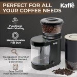 Kaffe Electric Burr Coffee Grinder - Adjustable Settings