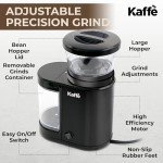 Kaffe Electric Burr Coffee Grinder - Adjustable Settings