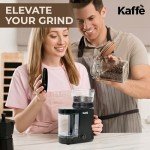 Kaffe Electric Burr Coffee Grinder - Adjustable Settings