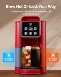 Single Serve Coffee Maker for K Cup & Grounds