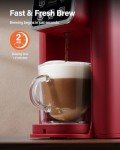 Single Serve Coffee Maker for K Cup & Grounds