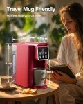 Single Serve Coffee Maker for K Cup & Grounds