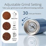 1Zpresso Q Air Mini Manual Coffee Grinder - Gray