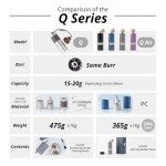 1Zpresso Q Air Mini Manual Coffee Grinder - Gray