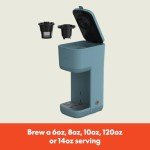 Bella Single Serve Coffee Maker with Adjustable Drip Tray