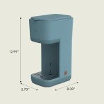Bella Single Serve Coffee Maker with Adjustable Drip Tray