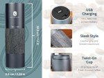 Electric Coffee Grinder with Stainless Steel Burrs