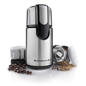 KitchenAid BCG211OB Coffee Grinder 160W Black & Silver