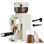 Gevi Adjustable Conical Burr Coffee Grinder 35 Settings