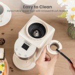 Gevi Adjustable Conical Burr Coffee Grinder 35 Settings