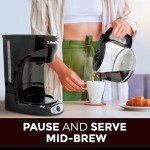 Mueller 12-Cup Drip Coffee Maker: Auto Warm Feature, Anti-Drip