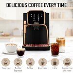 Zulay Kitchen Magia Clasica Espresso Machine with Grinder