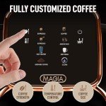 Zulay Kitchen Magia Clasica Espresso Machine with Grinder
