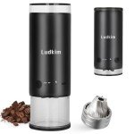 Cordless Electric Burr Coffee Grinder with 80 Settings