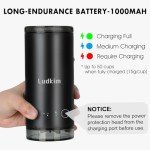 Cordless Electric Burr Coffee Grinder with 80 Settings