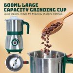 Electric Herb Grinder with 3 Stainless Steel Blades