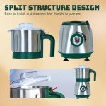 Electric Herb Grinder with 3 Stainless Steel Blades