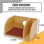 HEXNUB Bamboo Stand for Pour Over Coffee Makers